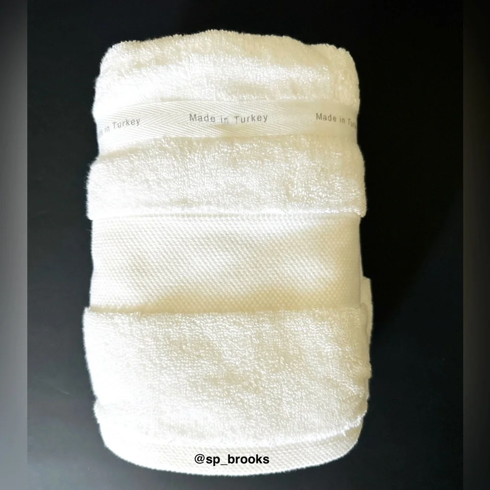🎁Hotel Balfour Bath Towel Set - White - 750 & 805 gsm - 9 PCS - Made in Turkey